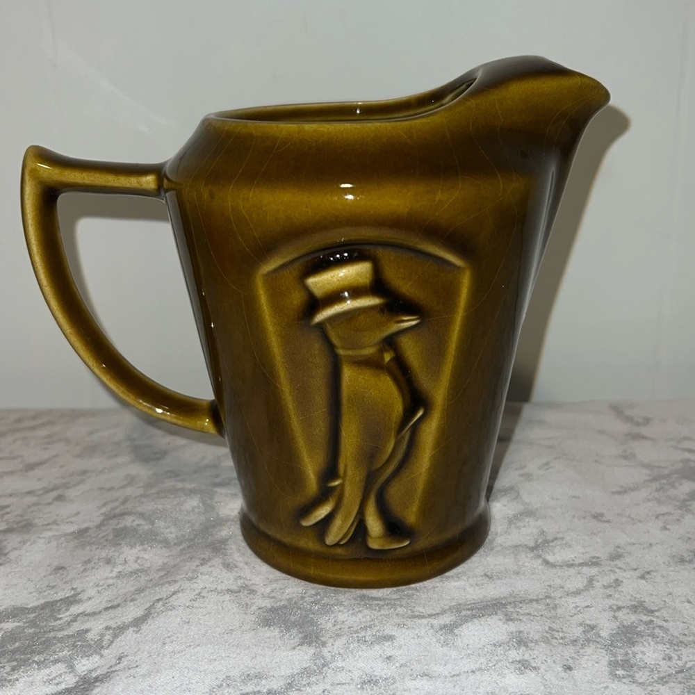 Elischer Whiskey Water Jug Australian Pottery